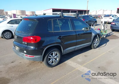 2014 Volkswagen Tiguan S from USA, damaged, VIN WVGAV3AXXEW527966